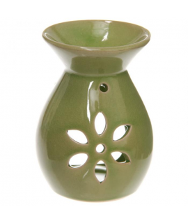 Diffuseur - effet craquelé vert