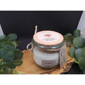 Bougie "la parfumée" rose agréable
