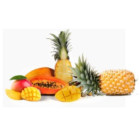 Bougie "la parfumée" fruits exotiques