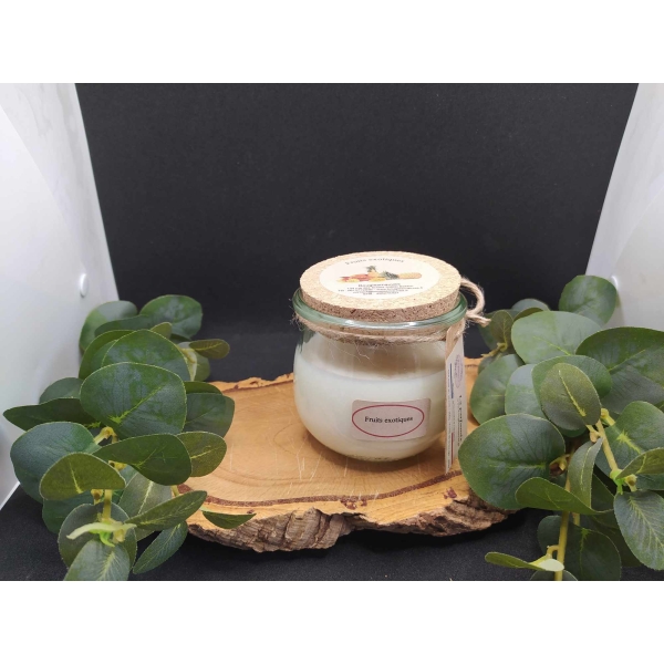 Bougie "la parfumée" fruits exotiques