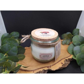Bougie "la parfumée" corbeille de fruits rouges