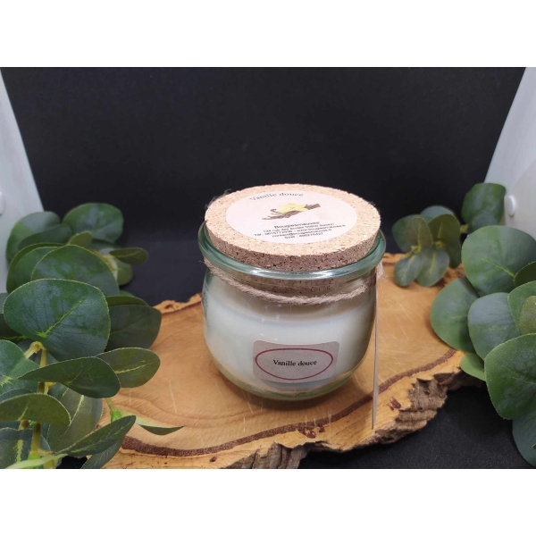 Bougie "la parfumée" vanille douce