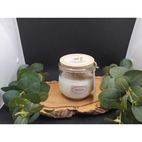 Bougie "la parfumée" vanille épicée