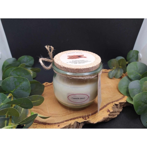 Bougie "la parfumée" cannelle douce