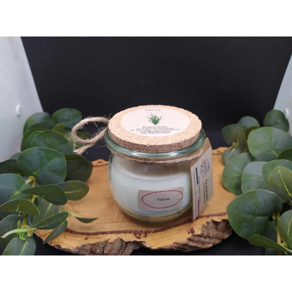 Bougie "la parfumée" vétiver