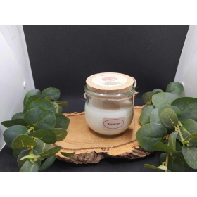 Bougie "la parfumée" rose sauvage