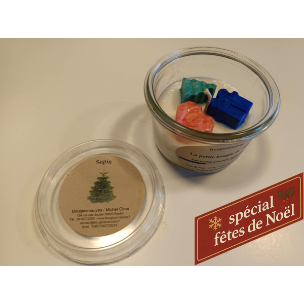 La petite bougie de Noël parfum sapin