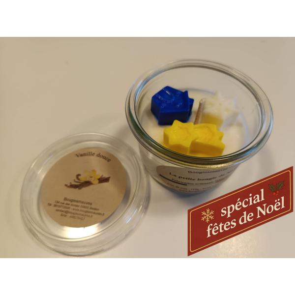 La petite bougie de Noël parfum vanille