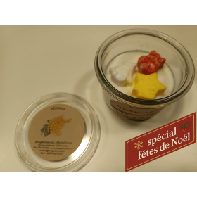La petite bougie de Noël parfum mimosa