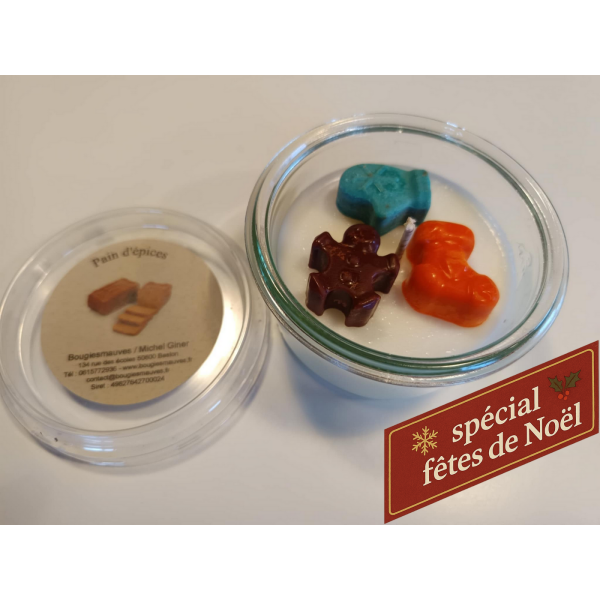 La petite bougie de Noël - pain d'épices