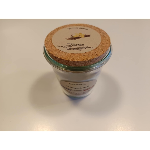 La bougie de Noël - vanille