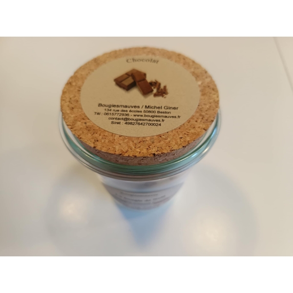 La bougie de Noël - Chocolat