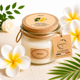 Bougie "la parfumée" monoï