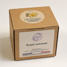 Bougie "la parfumée" monoï