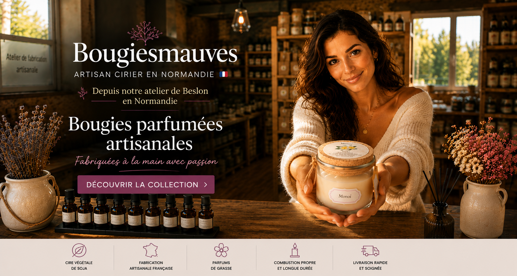 L'univers de Bougiesmauves